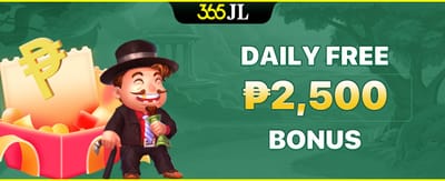 Daily Fortune ₱2,500 Bonus promotion banner